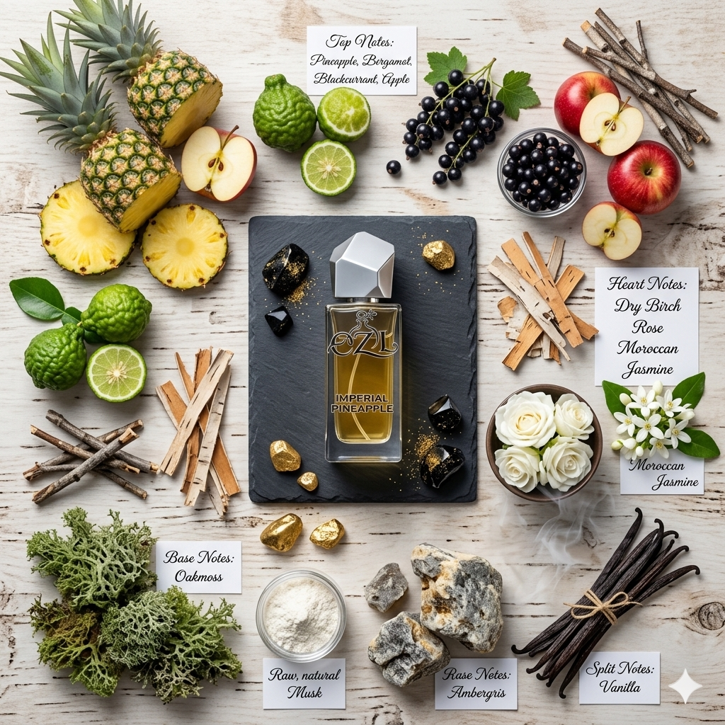 Imperial Pineapple inspired by Creed Aventus